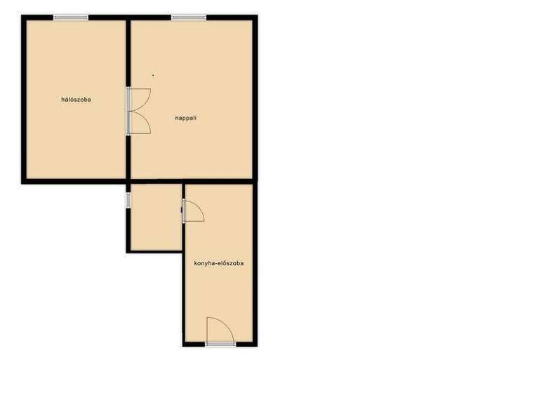 Wohnung zum Kauf 167.600 € 2 Zimmer 50 m² Budapest 1078