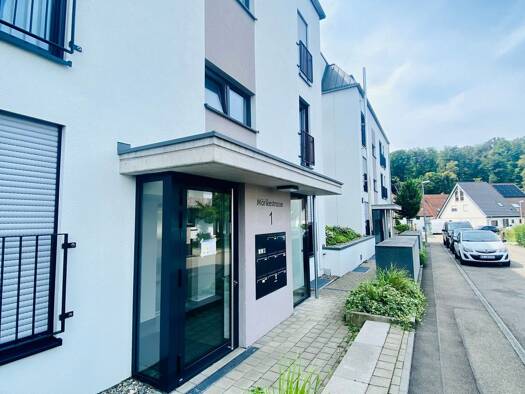 Wohnung zur Miete 900 € 2 Zimmer 68,8 m² 1. Geschoss frei ab sofort Mörikestraße 1 Frickenhausen 72636