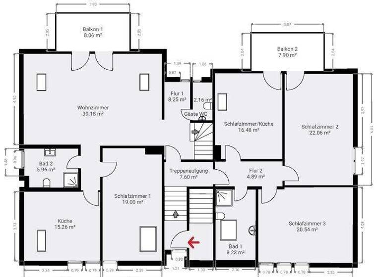 Wohnung zum Kauf provisionsfrei 450.000 € 5 Zimmer 153 m² Westerfeld Neu-Anspach / Westerfeld 61267