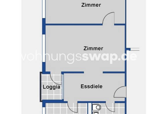Studio zur Miete Tauschwohnung 450 € 2 Zimmer 60 m² 2. Geschoss Steilshoop Hamburg 22309