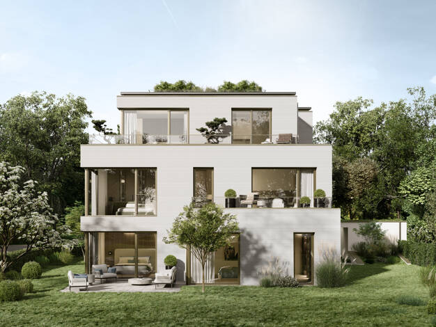 Terrassenwohnung zum Kauf - Neubau provisionsfrei 5.316.300 € 5 Zimmer 206,5 m² EG frei ab sofort Normanneplatz 8 Bogenhausen München 81925