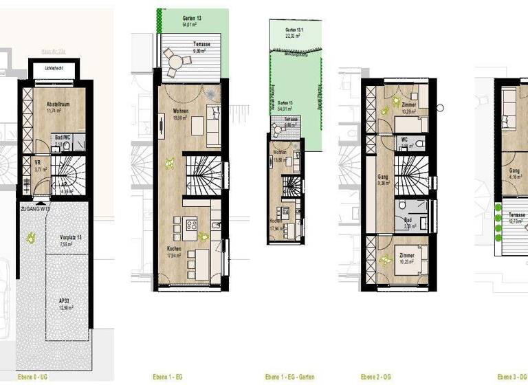Reihenmittelhaus zur Miete 2.580 € 6 Zimmer 113,4 m² frei ab 01.03.2026 Steinangerl 33a Götzens 6091