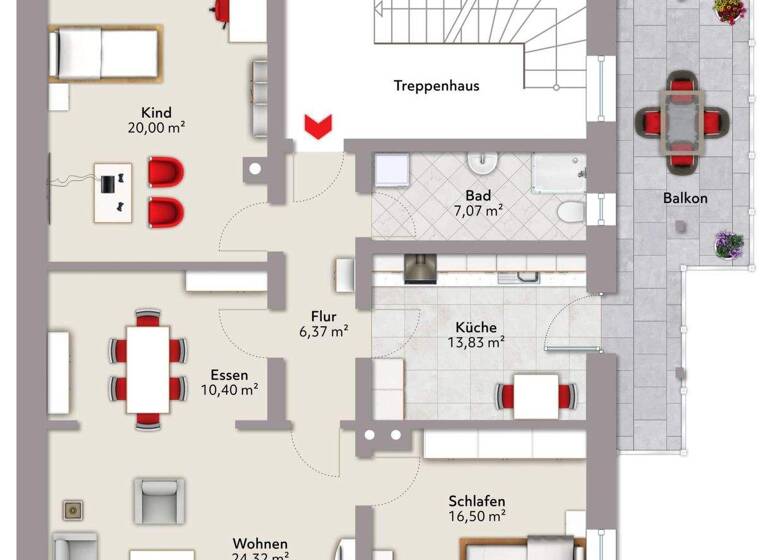 Wohnung zum Kauf 339.000 € 3 Zimmer 117 m² Trostberg 83308