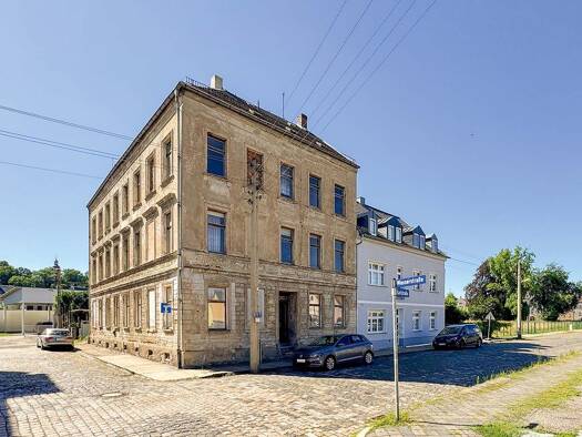 Mehrfamilienhaus zur Versteigerung 9.000 € 240 m² Grundstück Karlstraße 15 Glauchau 08371