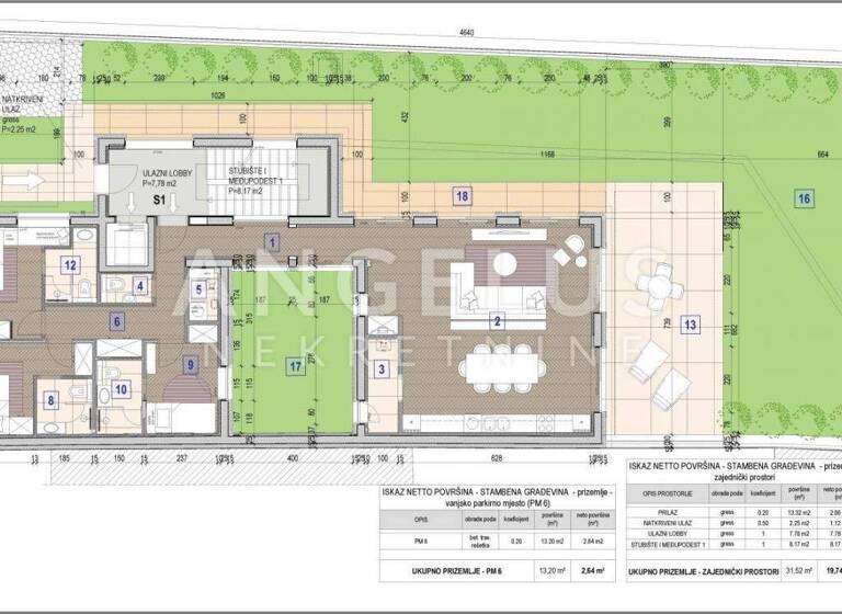 Wohnung zum Kauf 1.330.000 € 4 Zimmer 169 m² EG Petrova - Vocarska