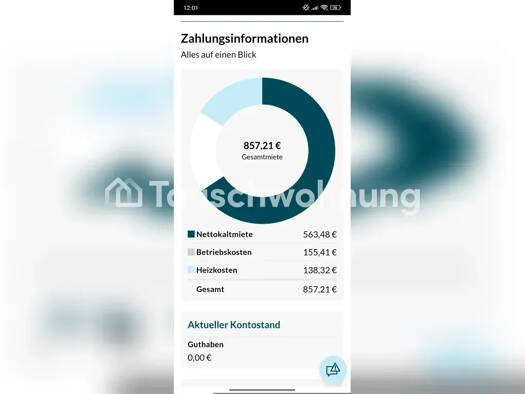 Wohnung zur Miete Tauschwohnung 563 € 3 Zimmer 67 m² 2. Geschoss Nord 20537