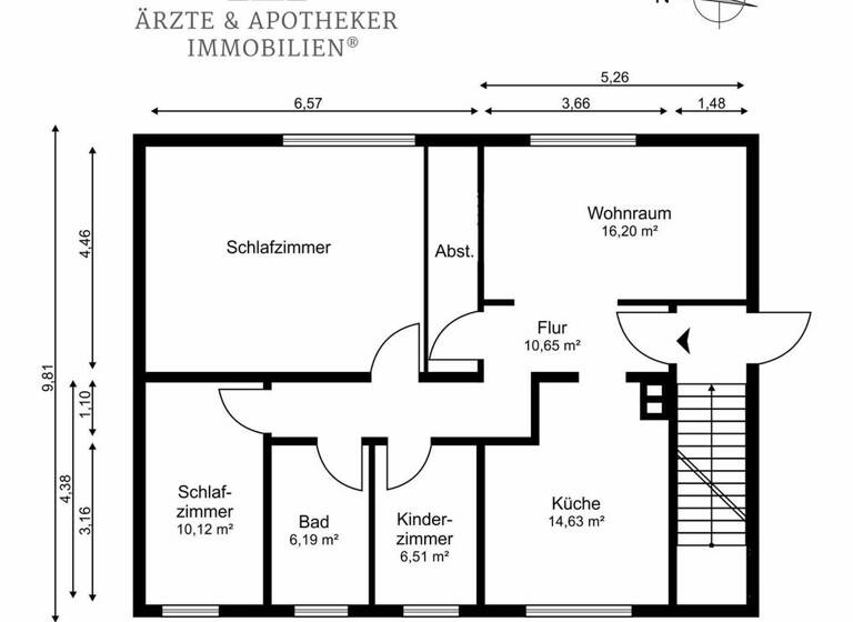 Wohnung zum Kauf 285.000 € 4 Zimmer 93 m² Weststadt Lüneburg 21339