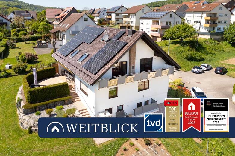 Wohnung zur Miete 950 € 3,5 Zimmer 129,6 m² Dachgeschoss, 1. Geschoss Hohenhaslach Sachsenheim 74343