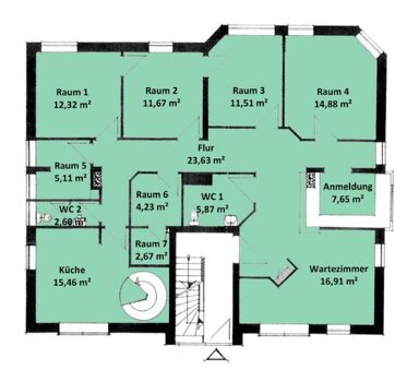 Praxisfläche zur Miete 134 m² Bürofläche Hude Hude 27798