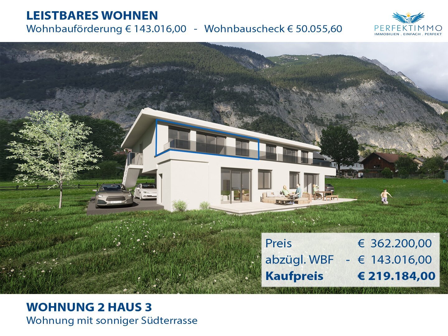 Terrassenwohnung zum Kauf 362.200 € 4 Zimmer 80,8 m²<br/>Wohnfläche 1.<br/>Geschoss Nassereith 6465