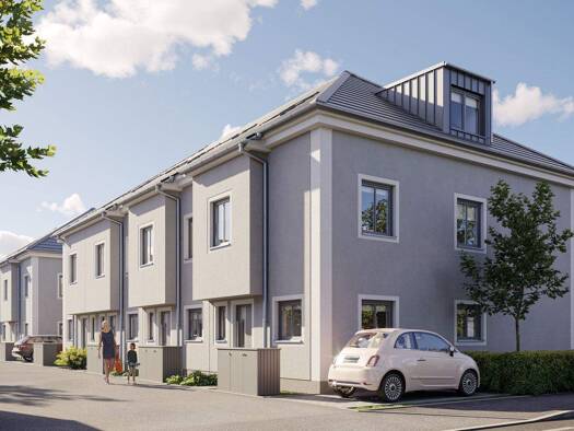 Reihenmittelhaus zum Kauf - Neubau provisionsfrei 799.000 € 4,5 Zimmer 137,7 m² 153,3 m² Grundstück Römerstraße 10 Weilheim Weilheim in Oberbayern 82362