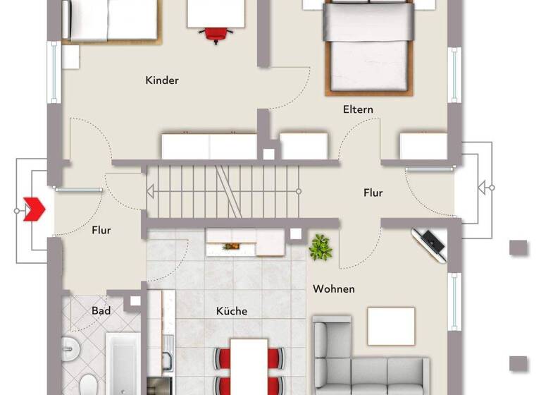 Doppelhaushälfte zum Kauf 298.000 € 6 Zimmer 132 m² 481 m² Grundstück frei ab sofort Trennfurt Klingenberg 63911