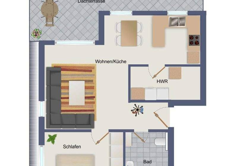 Wohnung zum Kauf 239.000 € 2 Zimmer 60 m² Walle Aurich / Walle 26607