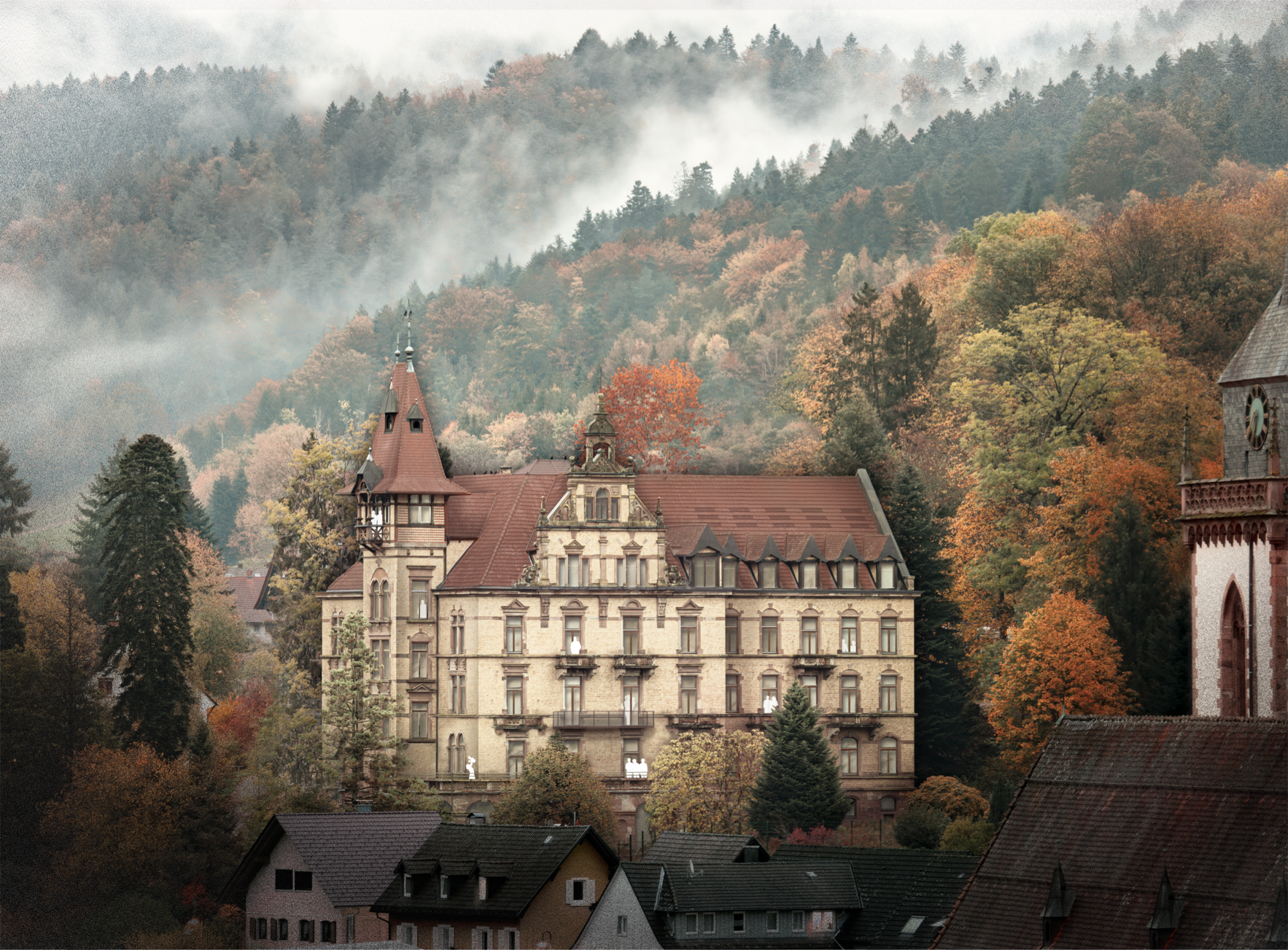 Immobilie in Nordrach - Nordrach "Schloss Rothschild": Frischlufthalle - Bild 3