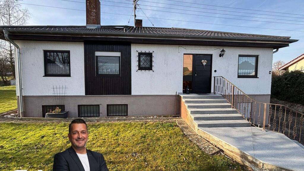 Bungalow zum Kauf 390.000 € 3 Zimmer 109,4 m² 681 m² Grundstück Fleinhausen Dinkelscherben 86424