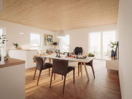 Wohnung zum Kauf - Neubau provisionsfrei 524.800 € 2,5 Zimmer 84,7 m² 1. Geschoss Gebrachinger Weg 42 Großberg Pentling 93080