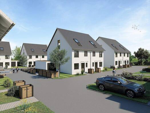 Doppelhaushälfte zum Kauf - Neubau provisionsfrei 441.000 € 4 Zimmer 125 m² 195,1 m² Grundstück frei ab sofort Neibsheim Bretten 75015