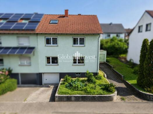 Doppelhaushälfte zum Kauf 299.000 € 7 Zimmer 152 m² 377 m² Grundstück Sinsheim Sinsheim 74889