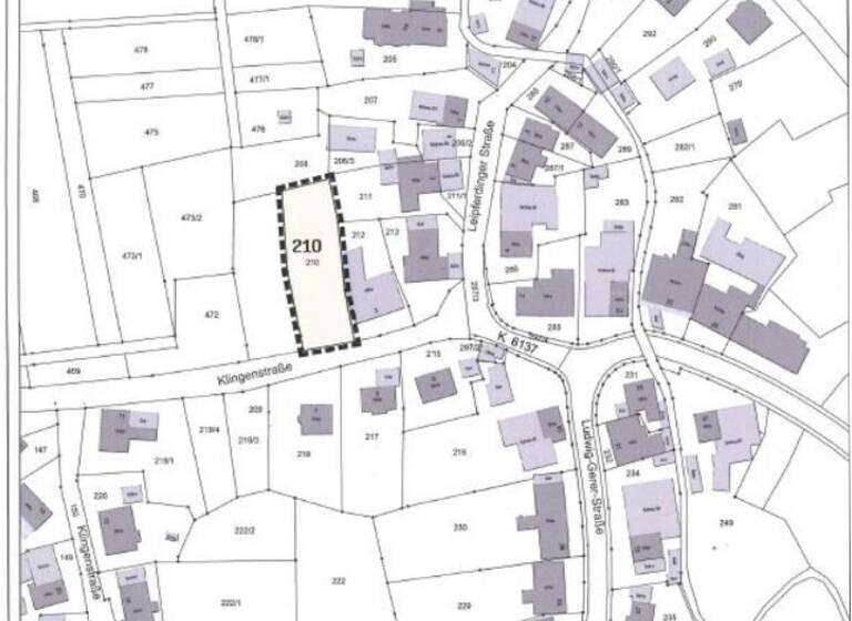 Grundstück zum Kauf provisionsfrei 213.000 € 1.013 m²<br/>Grundstück Tengen Tengen 78250
