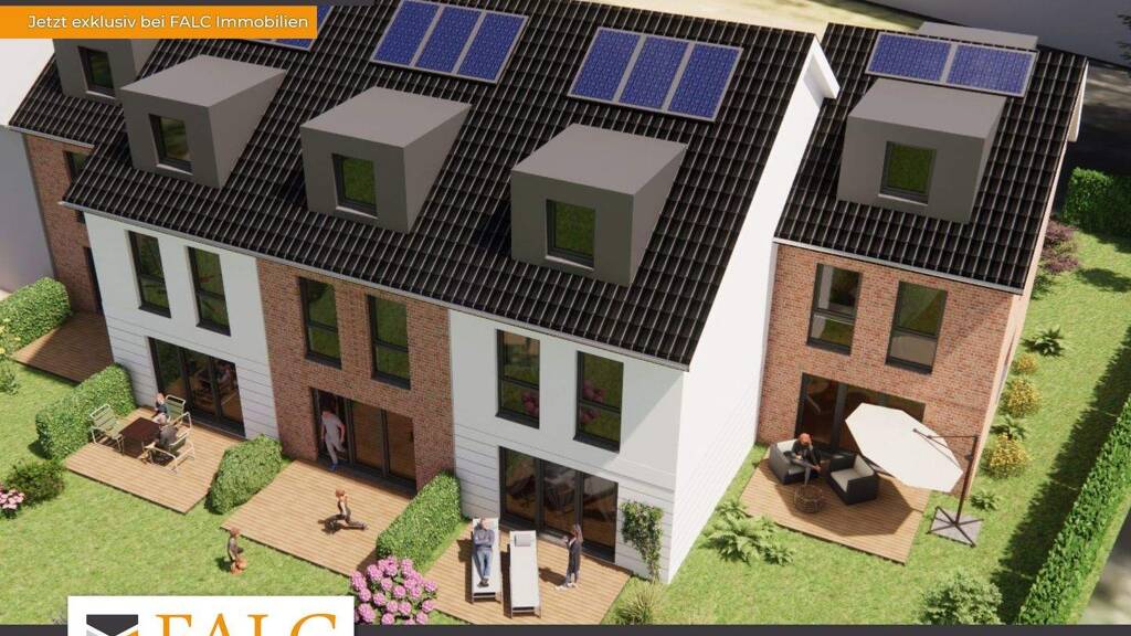 Reihenmittelhaus zum Kauf - Erstbezug provisionsfrei 599.999 € 4 Zimmer 96,7 m² 383 m² Grundstück Hüllenkamp 129 Rahlstedt Hamburg 22149