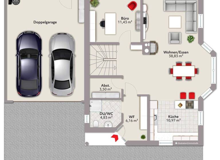 Einfamilienhaus zum Kauf 500.000 € 5 Zimmer 147 m² 655 m² Grundstück Waldkraiburg 84478
