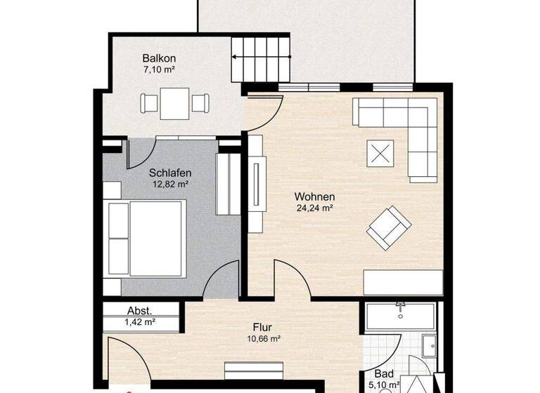 Wohnung zum Kauf 249.000 € 2 Zimmer 69,3 m² Garstedt Norderstedt 22850