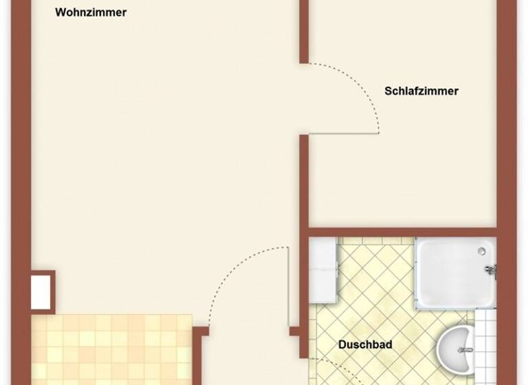 Wohnung zum Kauf provisionsfrei 96.500 € 1,5 Zimmer 33 m² 1. Geschoss Elmshorn 25337