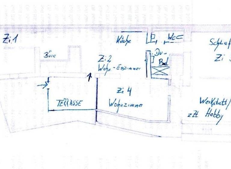 Wohnung zur Miete 1.700 € 4 Zimmer 160 m² EG frei ab sofort Mainzer Str. 19 Hochheim 65239