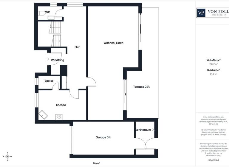Einfamilienhaus zum Kauf 945.000 € 5 Zimmer 160 m² 668 m² Grundstück Berg Landshut/Hofberg 84036