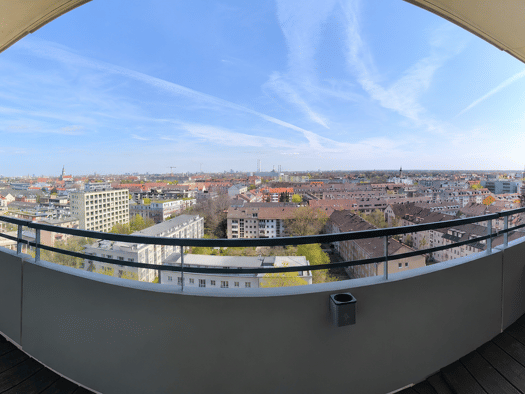 Wohnung zum Kauf provisionsfrei 349.000 € 1 Zimmer 44,3 m² Geschoss 12/13 frei ab sofort Johann-Clanze-Straße 43 Sendling-Westpark München 81369