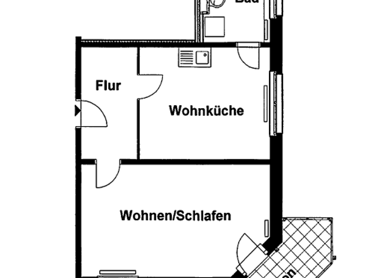 Studio zur Miete 265 € 1 Zimmer 50,5 m² frei ab sofort Schmölln 04626