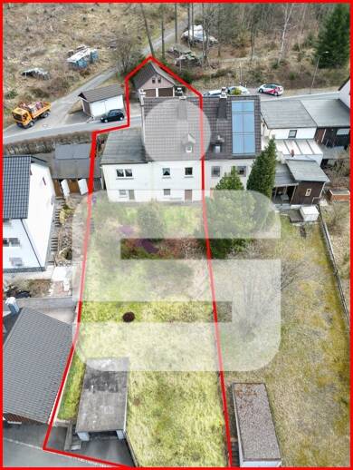 Doppelhaushälfte zum Kauf 75.000 € 6 Zimmer 125 m² 514 m² Grundstück frei ab sofort Tettau Tettau 96355