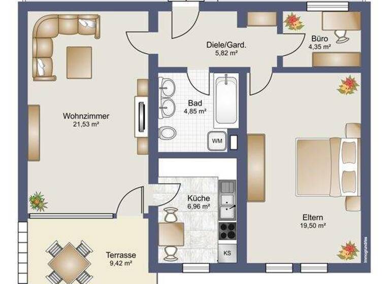 Wohnung zum Kauf 191.000 € 3 Zimmer 68 m² 3. Geschoss Talstraße 21 Wehr 79664