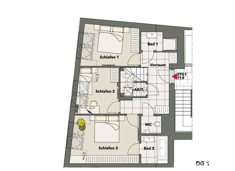 Wohnung zum Kauf - Erstbezug 1.190.000 € 4 Zimmer 120,1 m² Wien 1190