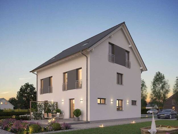 Doppelhaushälfte zum Kauf - Erstbezug provisionsfrei 396.649 € 5 Zimmer 149 m² 334 m² Grundstück Mergelstetten Heidenheim an der Brenz 89522