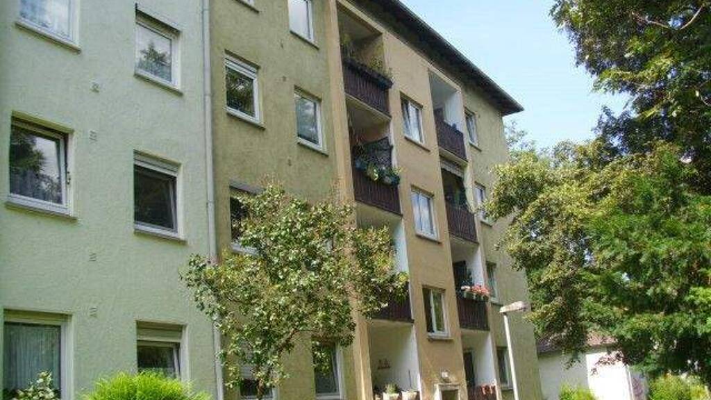 Wohnung zur Miete 1.049 € 2,5 Zimmer 66,3 m² 2. Geschoss frei ab 02.05.2026 Heussenstammstr. 14 Dornbusch Frankfurt am Main 60433