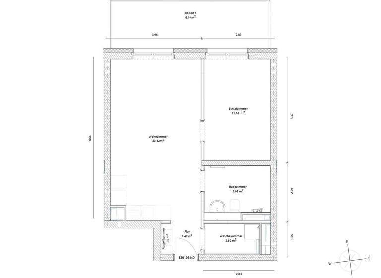 Wohnung zur Miete 1.190 € 2 Zimmer 51,7 m² 3. Geschoss Am Maselakepark 13 Spandau Berlin 13587
