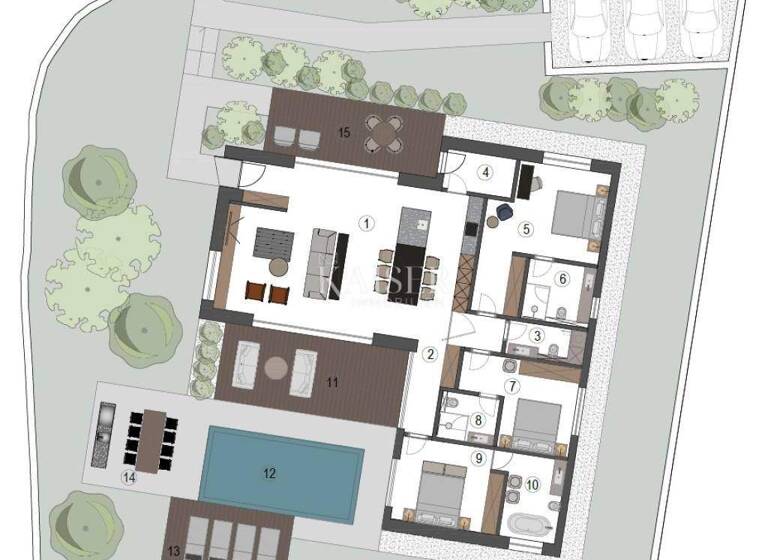 Haus zum Kauf 230.000 € 4 Zimmer 150 m² Porec Luka