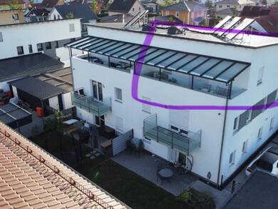 Penthouse zur Miete 750 € 2 Zimmer 73 m² Geschoss 2/2 frei ab 01.10.2025 Noetherstraße 10 Schwandorf Schwandorf 92421
