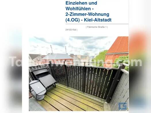 Wohnung zur Miete Tauschwohnung 1.000 € 2 Zimmer 58 m² 4. Geschoss Vorstadt Kiel 24103