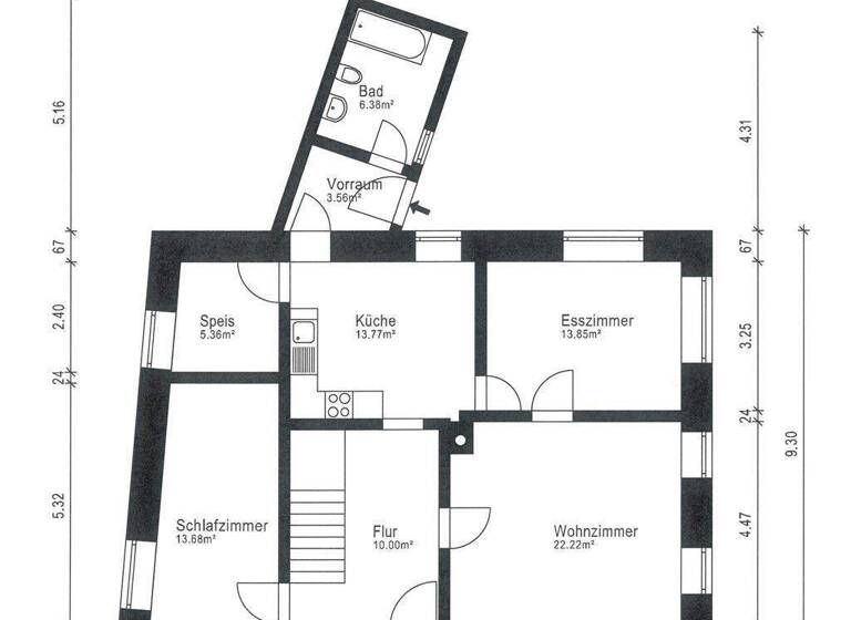 Bauernhaus zum Kauf als Kapitalanlage geeignet 299.000 € 7,5 Zimmer 170 m² 1.900 m² Grundstück Stierhöfstetten Oberscheinfeld 91483