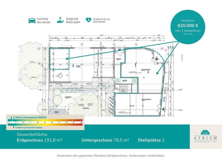 Verkaufsfläche zum Kauf provisionsfrei 820.000 € 2 Zimmer 270 m² Verkaufsfläche Schwartzestraße 9 Kleinzschocher Leipzig 04229