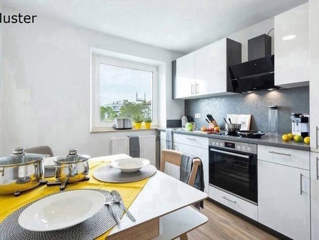 Wohnung zur Miete 498 € 2 Zimmer 52,5 m² 1. Geschoss frei ab 12.09.2026 Elsterbuschstr. 28 Leithe Stadtbezirk VII 45307
