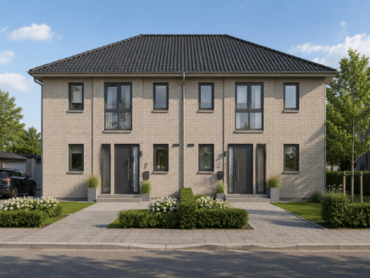 Doppelhaushälfte zum Kauf 575.000 € 5 Zimmer 140 m² 340 m² Grundstück Rahlstedt Wandsbek 22147