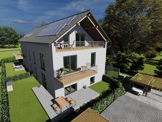 Wohnung zum Kauf - Erstbezug provisionsfrei 390.000 € 4 Zimmer 116,3 m² Dachgeschoss, 2. Geschoss frei ab sofort Ruhstorf Ruhstorf an der Rott 94099