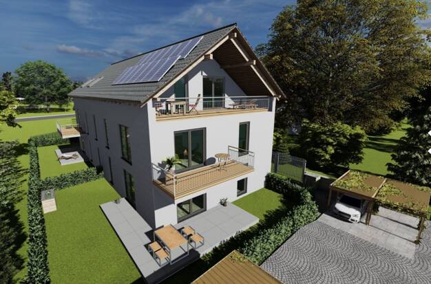 Wohnung zum Kauf - Erstbezug provisionsfrei 390.000 € 4 Zimmer 116,3 m² Dachgeschoss, 2. Geschoss frei ab sofort Ruhstorf Ruhstorf an der Rott 94099