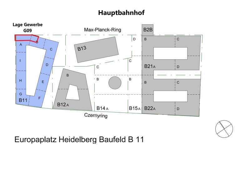 Laden zur Miete - Erstbezug provisionsfrei 4.154 € 207,7 m² Verkaufsfläche Weststadt Heidelberg 69115