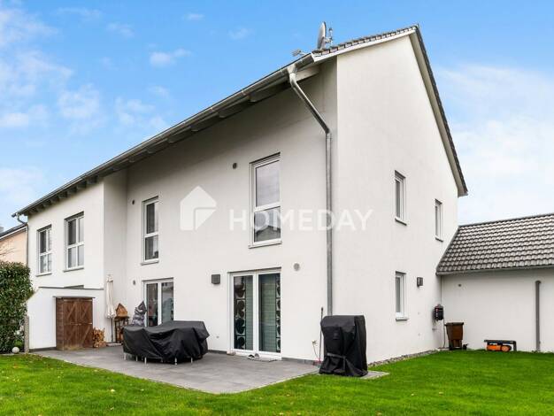 Doppelhaushälfte zum Kauf 635.000 € 4 Zimmer 138,3 m² 415 m² Grundstück Königsfeld Wolnzach 85283