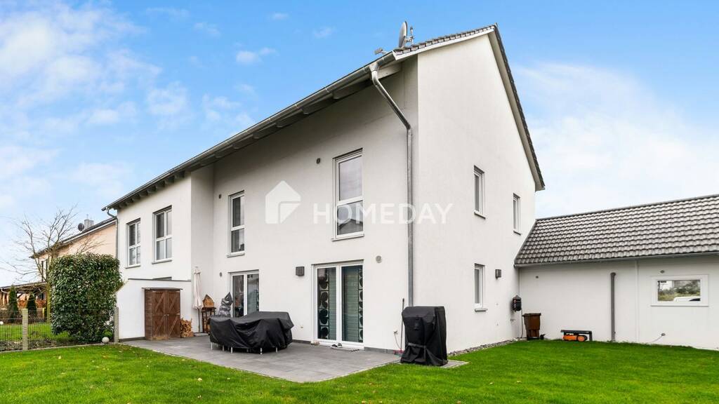 Doppelhaushälfte zum Kauf 635.000 € 4 Zimmer 138,3 m² 415 m² Grundstück Königsfeld Wolnzach 85283