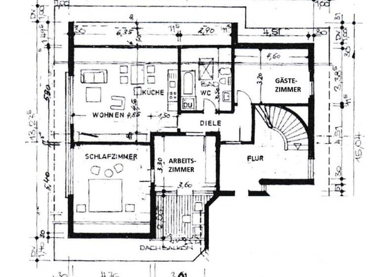 Wohnung zur Miete 1.100 € 3,5 Zimmer 93 m² Geschoss 1/2 frei ab 01.05.2026 Münklingen Weil der Stadt 71263